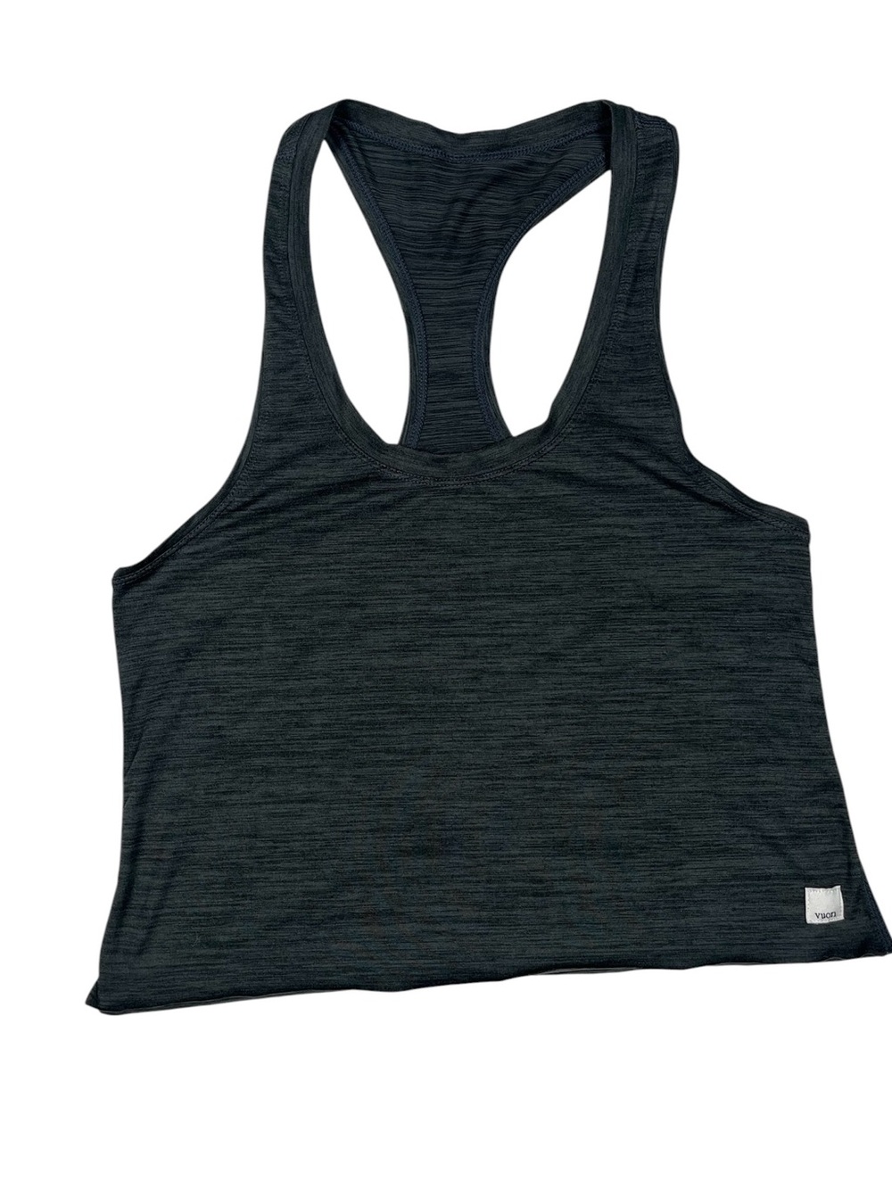 Vuori Women’s Tank Top Charcoal Gray - Picture 2 of 5